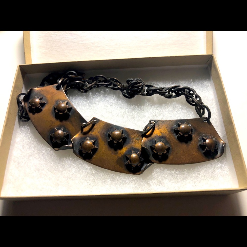 Vintage copper necklace.
